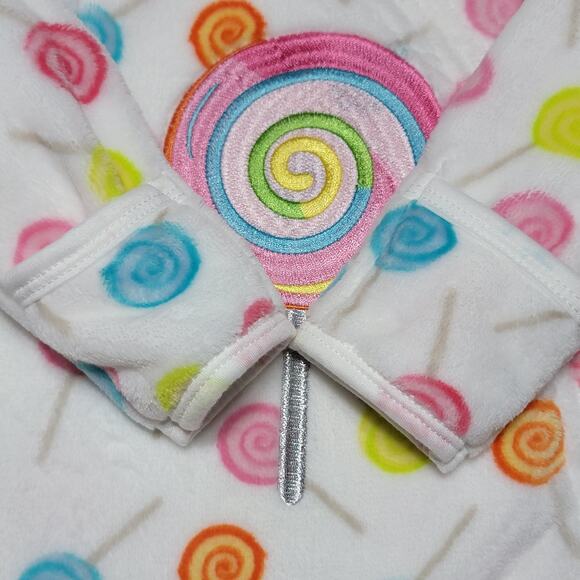 Little Joy Infant Heavy Thermal White Jumper w/ Lollipops - Size 3-6M NWT - Picture 3 of 7